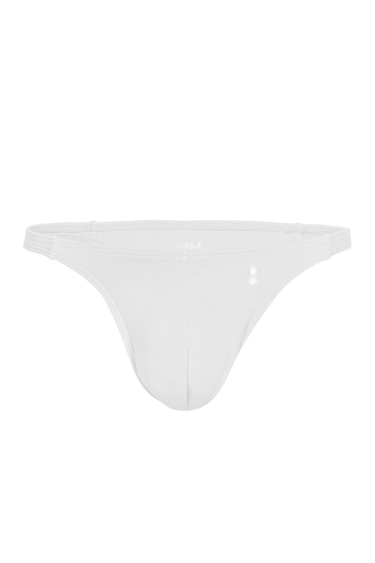 String classique et coquin - Blanc cassé