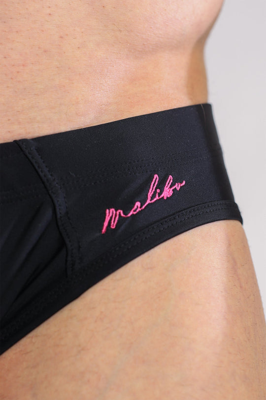Bañador slip Unzip Me - Negro