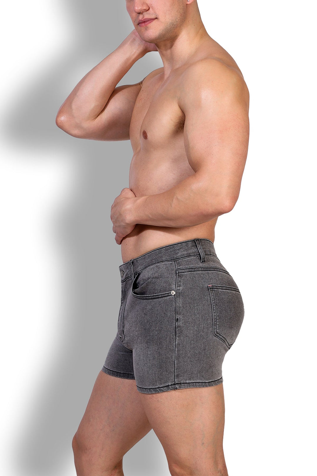 Shorts vaqueros cortos In-Your-Dreams de 8,9 cm - Gris acero