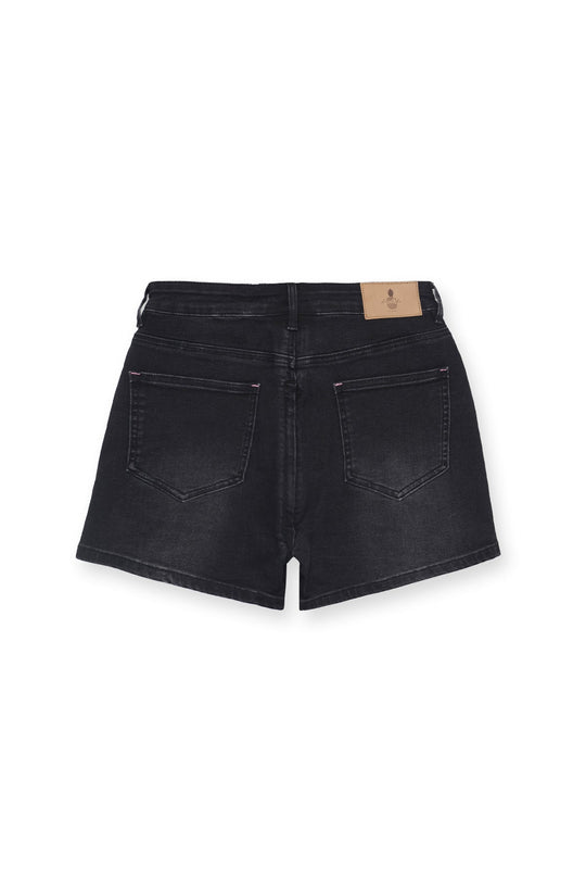 Short en jean Peek-A-Boo - Noir