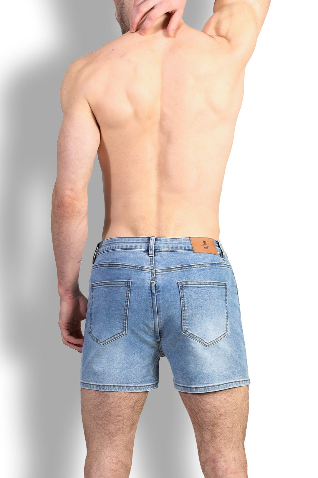 Shorts vaqueros Peek-A-Boo - Azul oscuro