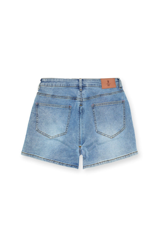 Shorts vaqueros Peek-A-Boo - Azul oscuro