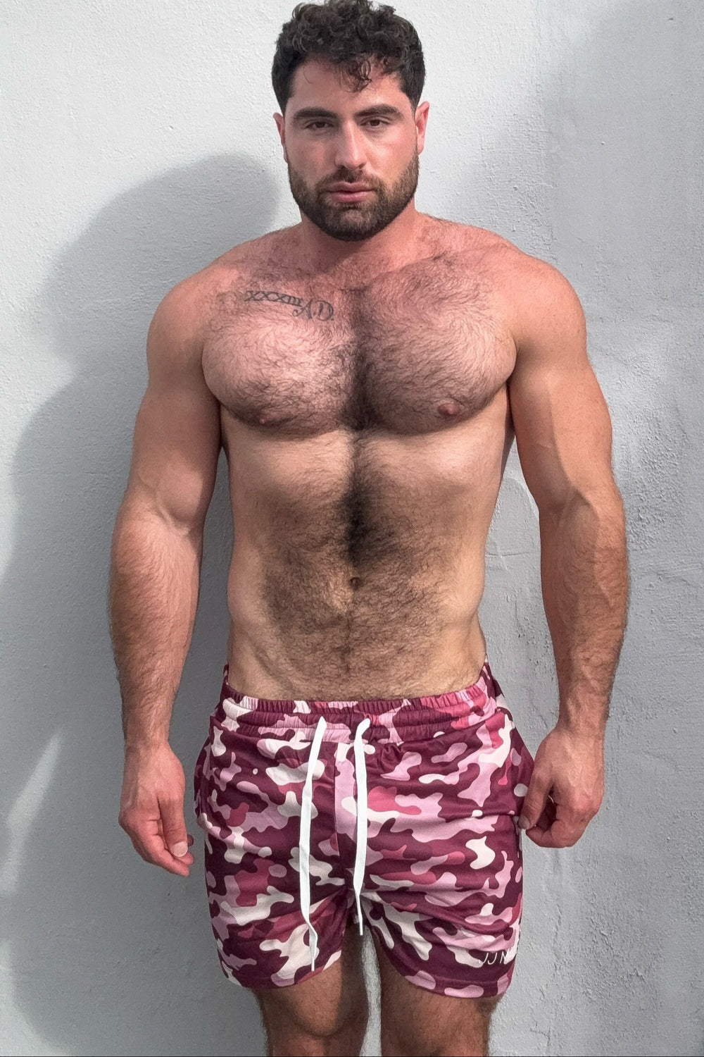 Pantalones cortos de malla de secado rápido - Camuflaje morado