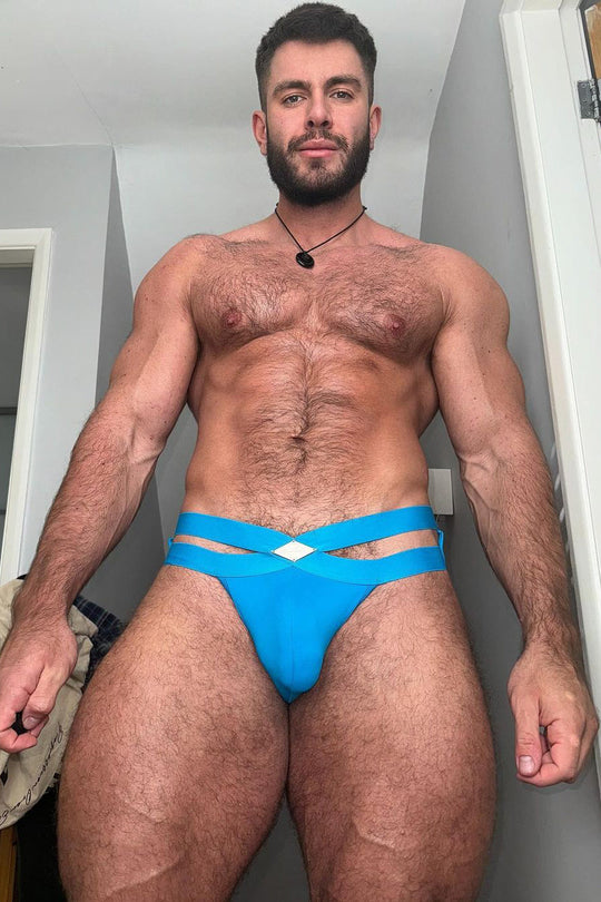 Calzoncillos Hustler Cross - Azul